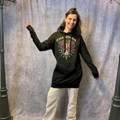 Narrenkönigin  Hoodie-Kleid